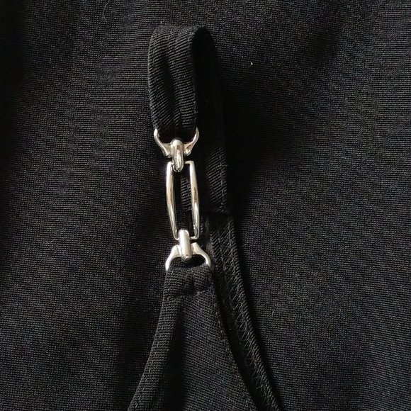 Moda International Black Jumpsuit sz 2 - Picture 3 of 6